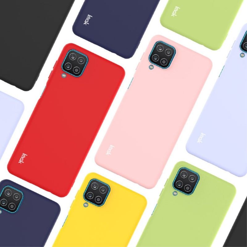 Telefoonhoesje voor Samsung Galaxy A12 Bescherming Flexibele Gevoelskleur