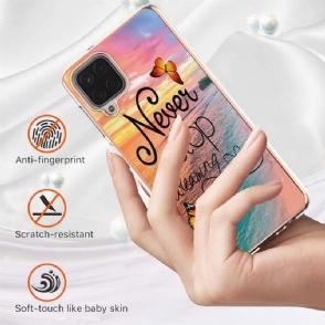 Telefoonhoesje voor Samsung Galaxy A12 Bescherming Stop Nooit Met Dromen