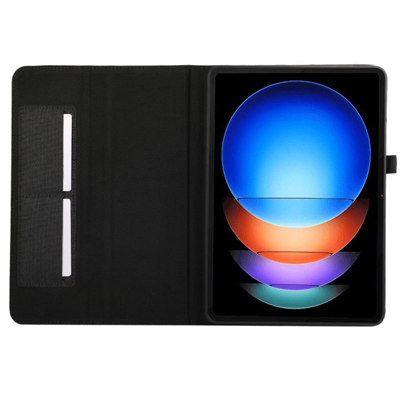 Cover Voor Xiaomi Pad 6s Pro Stoffen Textuur