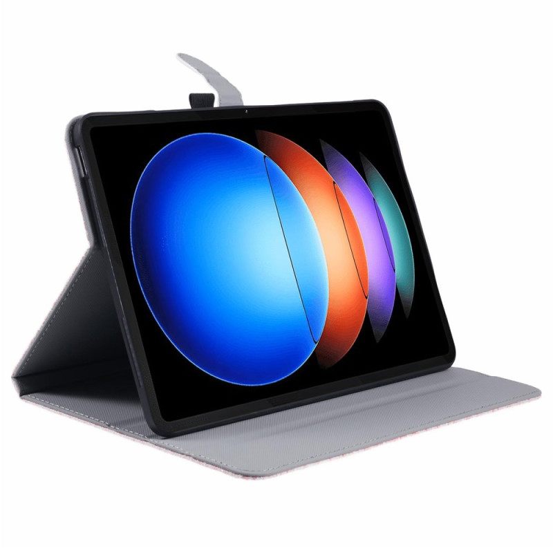 Cover Xiaomi Pad 6s Pro Geweven Patroon Bescherming Hoesje