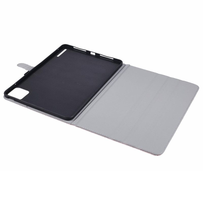 Cover Xiaomi Pad 6s Pro Geweven Patroon Bescherming Hoesje