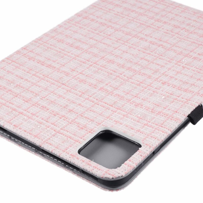 Cover Xiaomi Pad 6s Pro Geweven Patroon Bescherming Hoesje