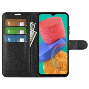 Folio-hoesje voor Samsung Galaxy M33 5G Portemonnee Leerstijl