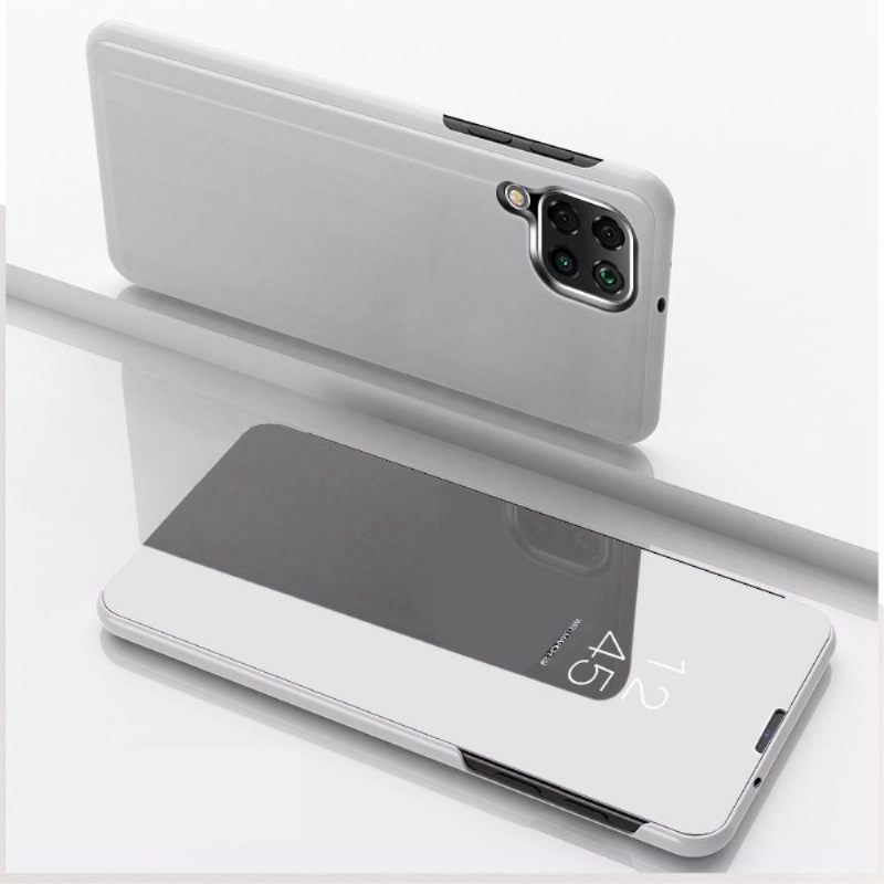 Hoesje voor Samsung Galaxy M33 5G Anti-fall Folio-hoesje Spiegeleffect