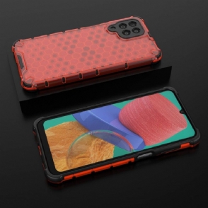 Hoesje voor Samsung Galaxy M33 5G Honingraatontwerp