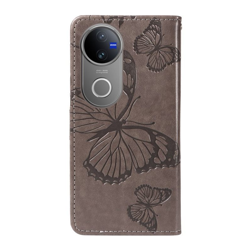 Bescherming Hoesje Vivo V50 5g Gigantische Vlinders