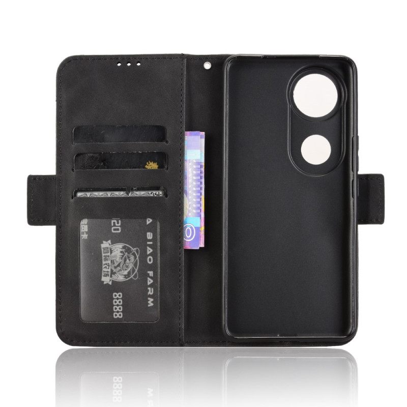 Folio-hoesje Vivo V50 5g Telefoonhoesje Kaarthouder Voor Meerdere Kaarten