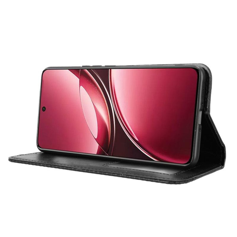 Folio-hoesje Vivo V50 5g Telefoonhoesje Vintage Fries