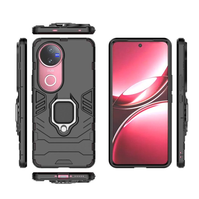 Hoesje Vivo V50 5g Duurzame Ring Bescherming Hoesje