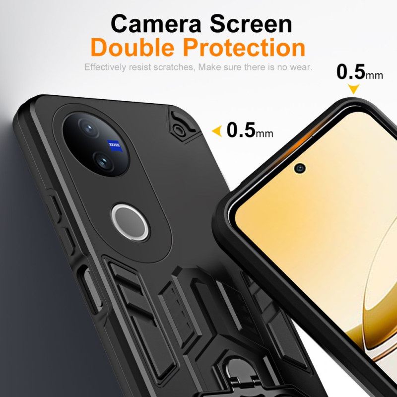 Hoesje Vivo V50 5g Robuust Met Standaard