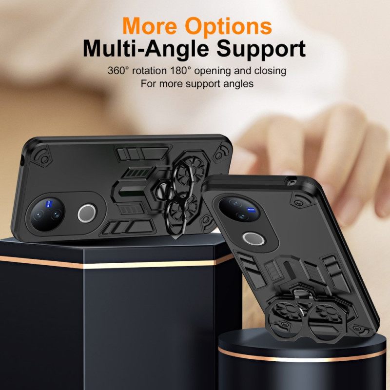 Hoesje Vivo V50 5g Robuust Met Standaard