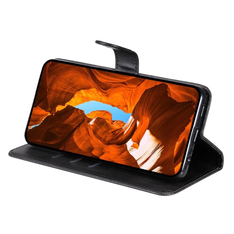 Leren Hoesje Voor Vivo V50 5g Vak Met Ritssluiting