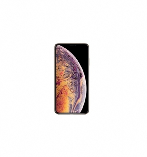 Hoesje voor iPhone XS Max Leer Gecoat - Zwart