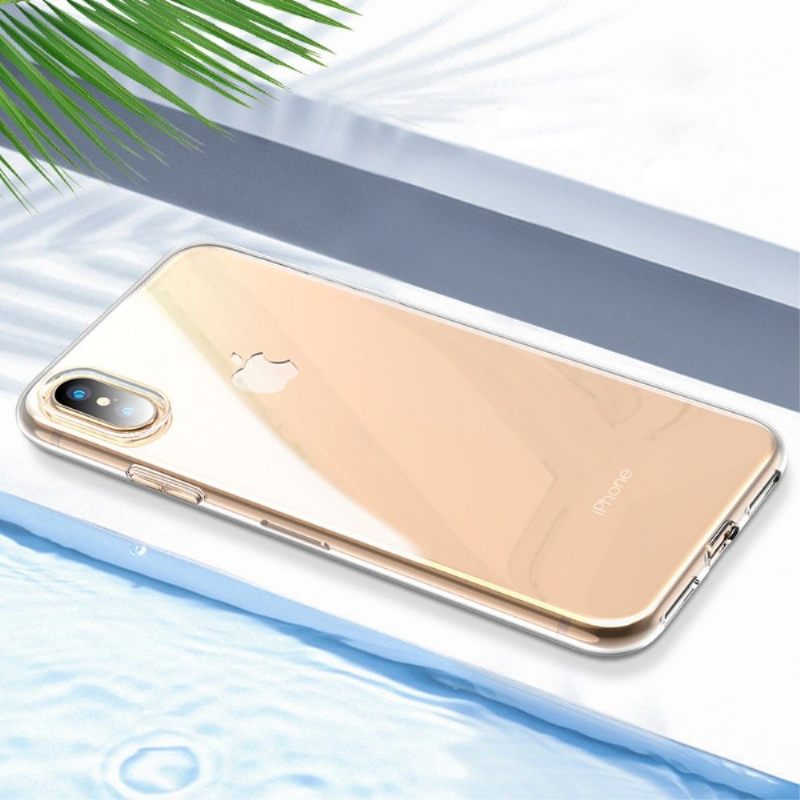 Hoesje voor iPhone XS Max Transparante Siliconen