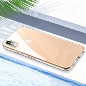 Hoesje voor iPhone XS Max Transparante Siliconen