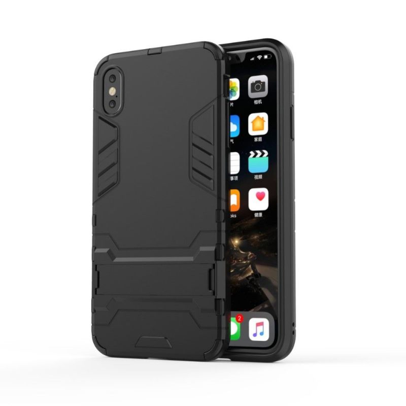 Telefoonhoesje voor iPhone XS Max Cool Guard Met Geïntegreerde Beugel