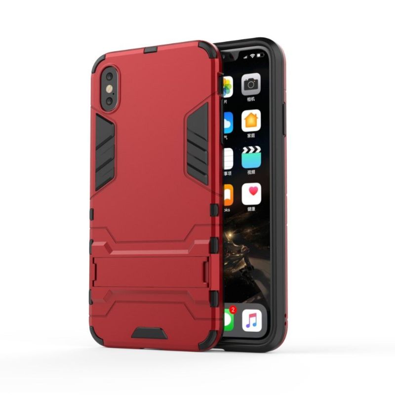 Telefoonhoesje voor iPhone XS Max Cool Guard Met Geïntegreerde Beugel