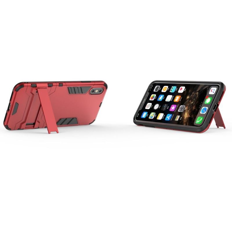 Telefoonhoesje voor iPhone XS Max Cool Guard Met Geïntegreerde Beugel