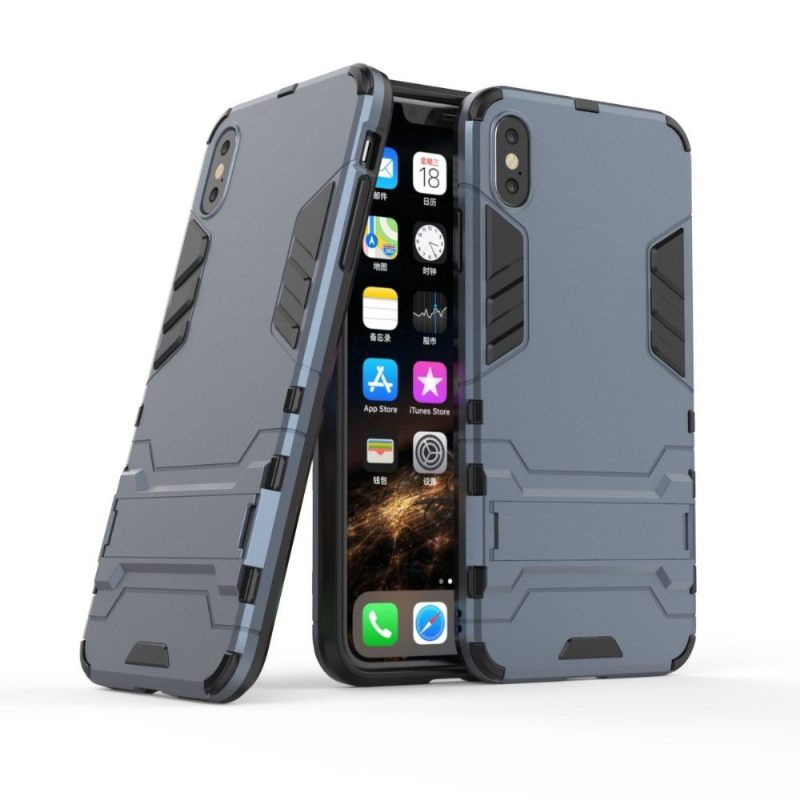 Telefoonhoesje voor iPhone XS Max Cool Guard Met Geïntegreerde Beugel