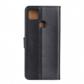 Cover voor Google Pixel 5 Basis Kunstleer