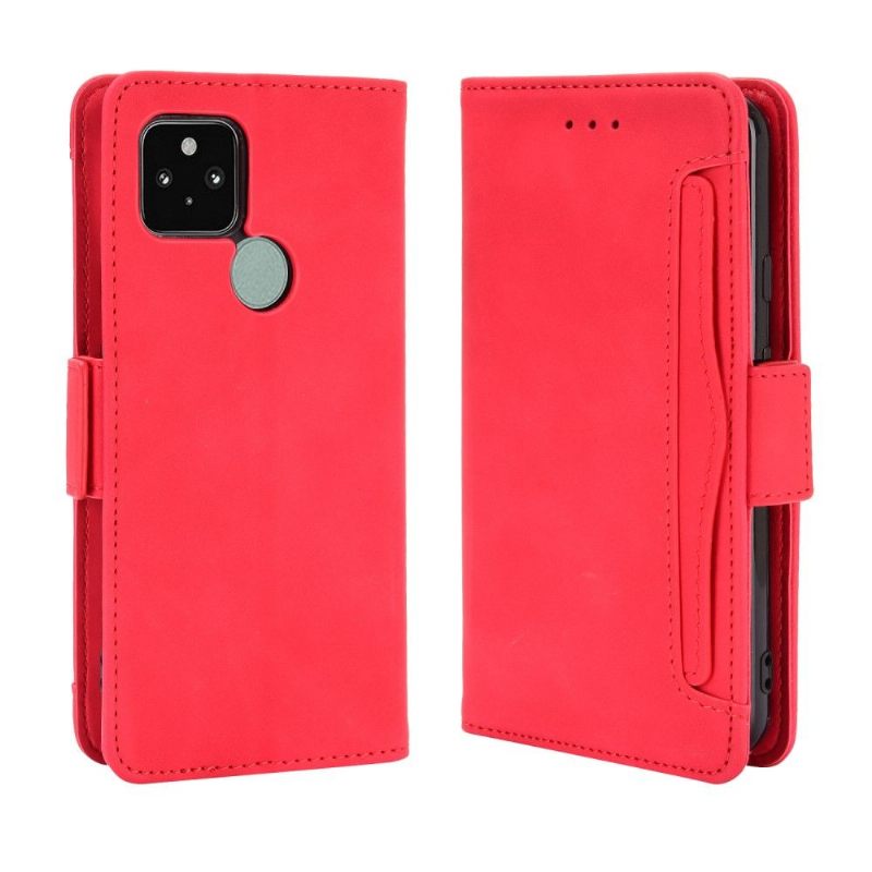 Folio-hoesje voor Google Pixel 5 Premium Met Kaarthouder
