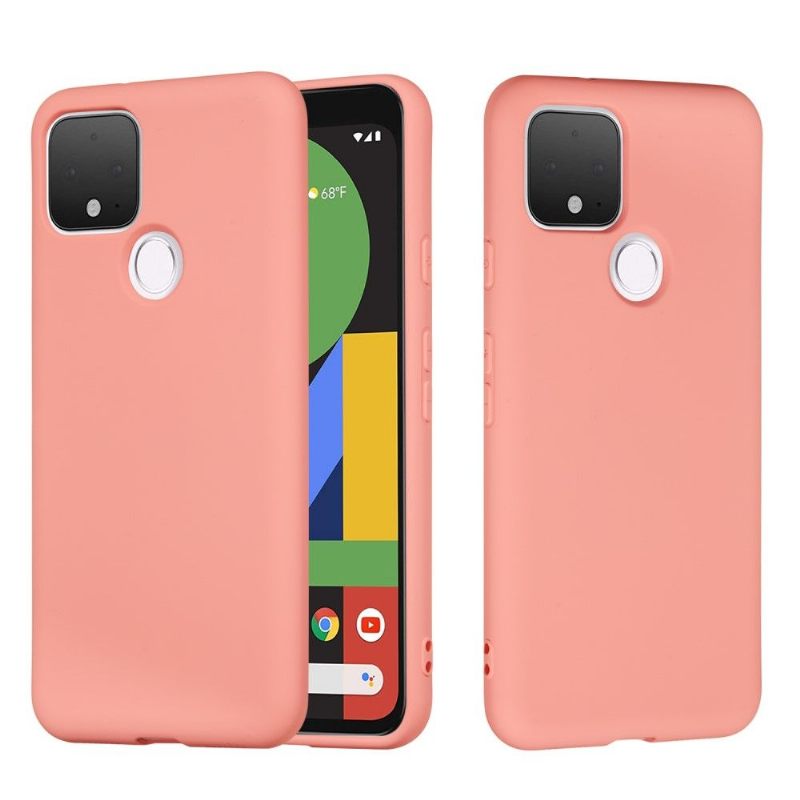 Hoesje voor Google Pixel 5 Puro Vloeibare Siliconen