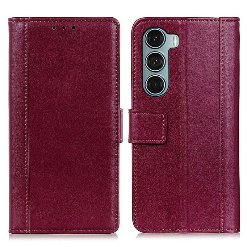 Folio-hoesje voor Motorola Moto G200 5G Anti-fall Cerena Folio Kunstleer