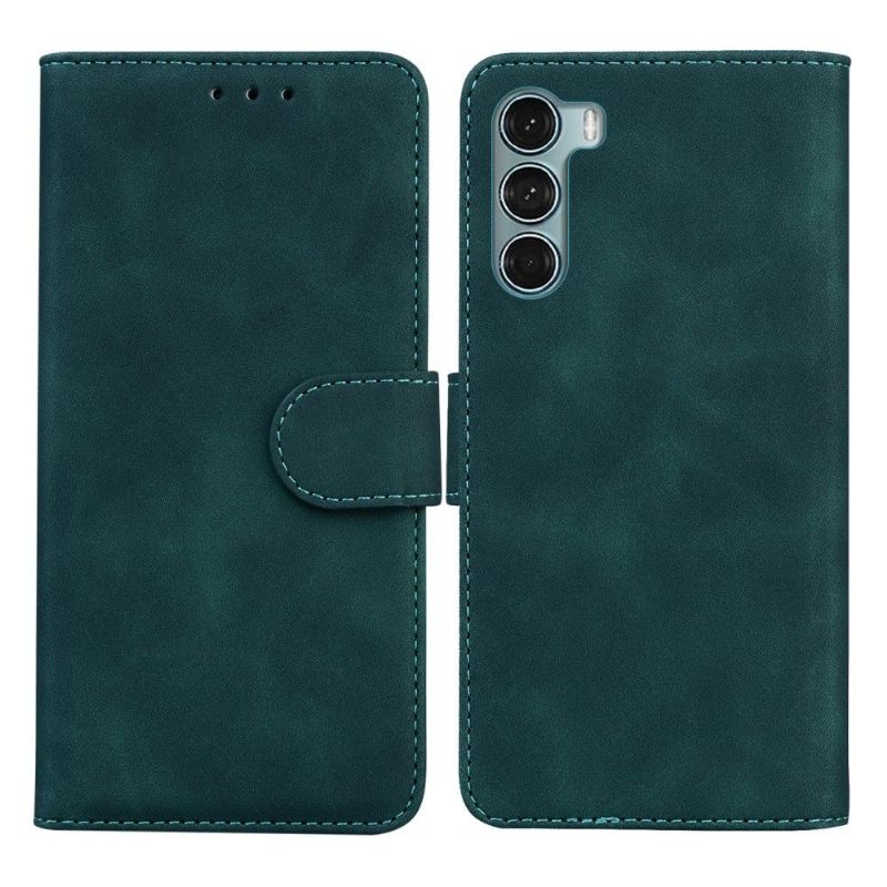 Folio-hoesje voor Motorola Moto G200 5G Roman Soft Touch