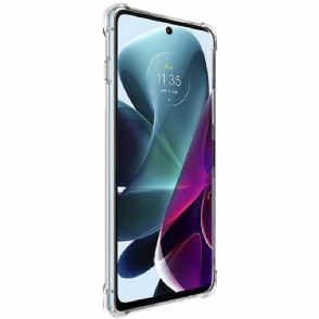 Hoesje voor Motorola Moto G200 5G Klasse Beschermen Wissen