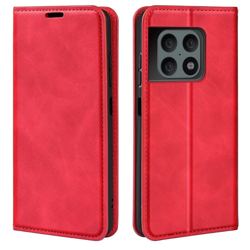 Cover voor OnePlus 10 Pro Anti-fall Kunstleer Functie Stand