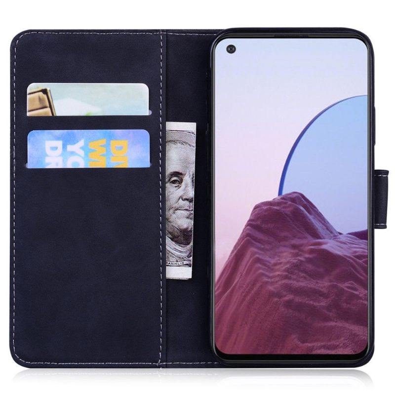 Cover voor OnePlus 10 Pro Anti-fall Tijger Met Reliëf