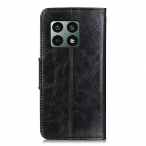 Cover voor OnePlus 10 Pro Edouard Klassiek Kunstleer