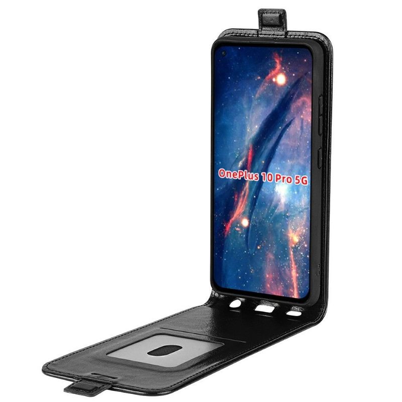 Flip Case voor OnePlus 10 Pro Folio-hoesje Verticaal Kunstleer