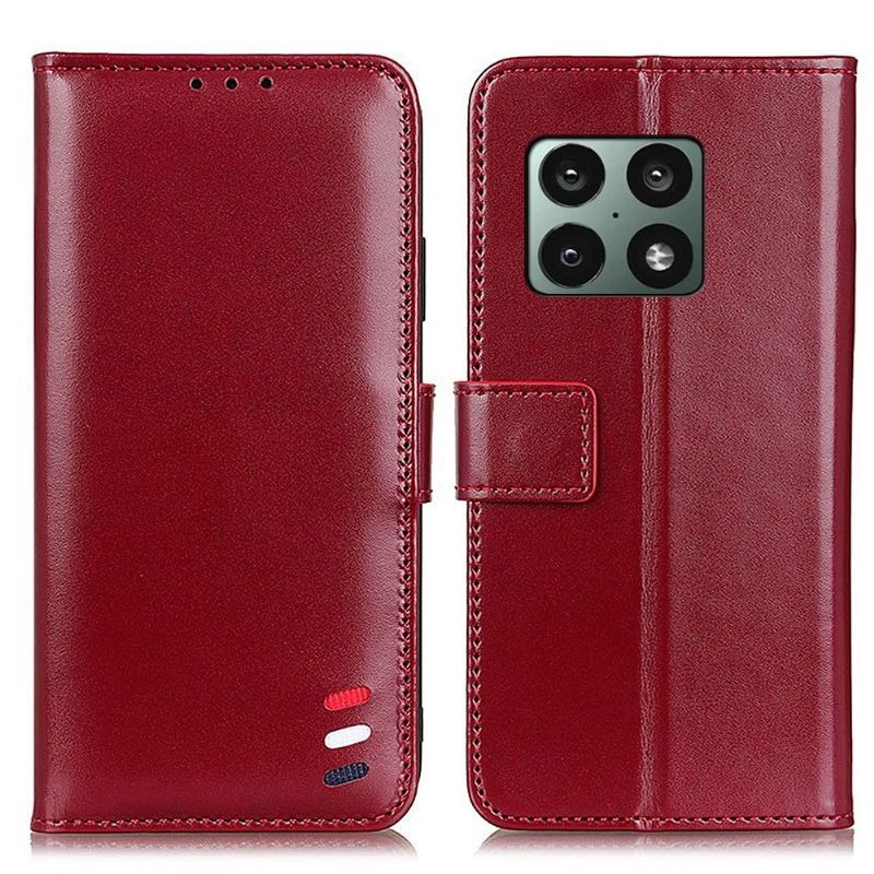 Folio-hoesje voor OnePlus 10 Pro Anti-fall Melody Faux Leather Folio