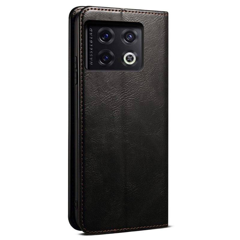 Folio-hoesje voor OnePlus 10 Pro Ernestine Zichtbare Naden