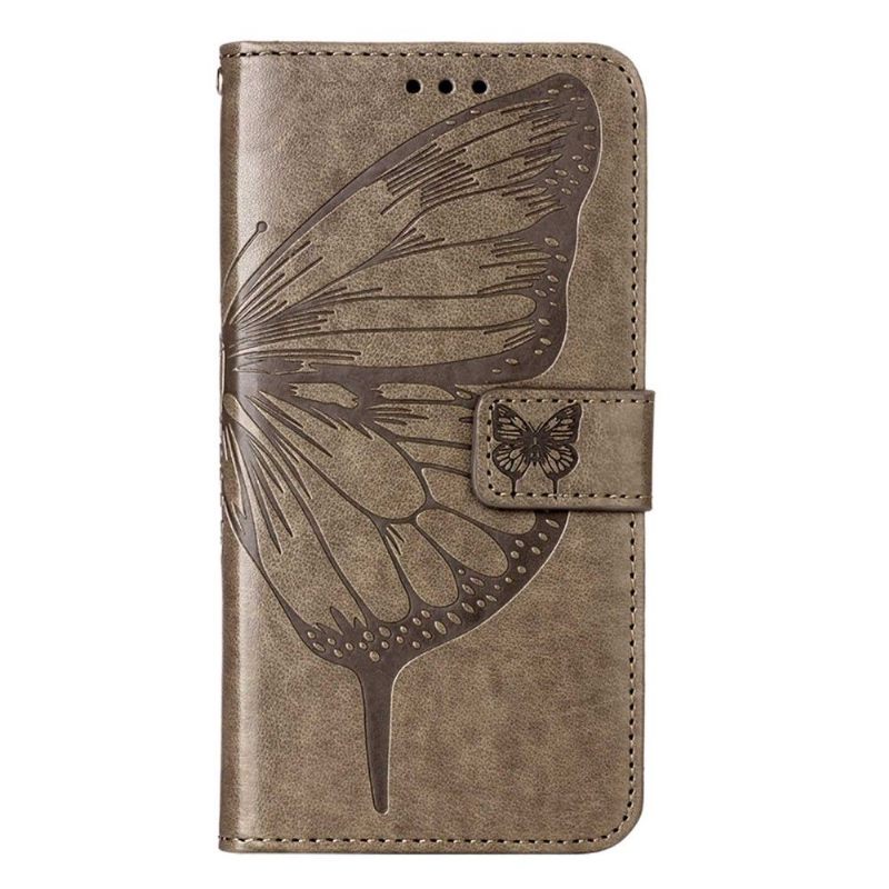Folio-hoesje voor OnePlus 10 Pro Kaarthouder Met Vlinderbloem