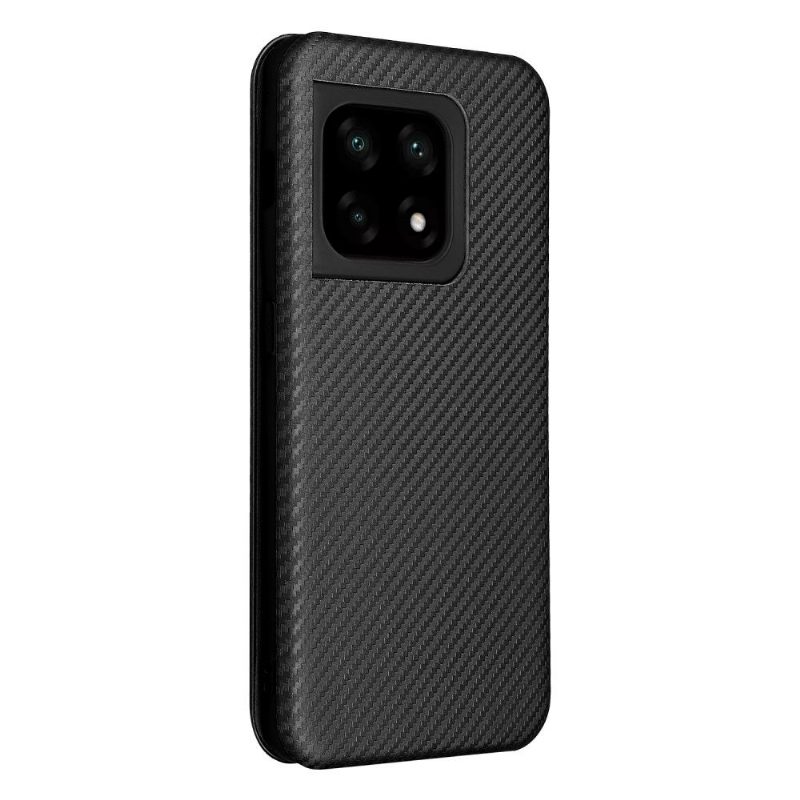 Folio-hoesje voor OnePlus 10 Pro Kunstleer Van Koolstofvezel