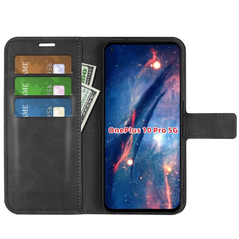 Folio-hoesje voor OnePlus 10 Pro Portemonnee Leerstijl