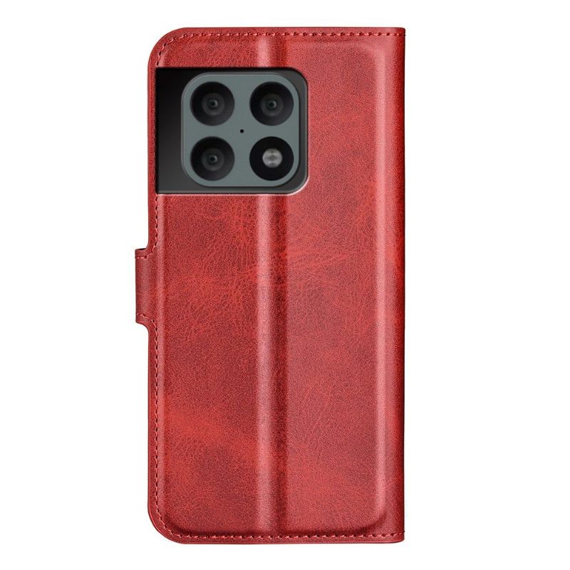 Folio-hoesje voor OnePlus 10 Pro Portemonnee Leerstijl