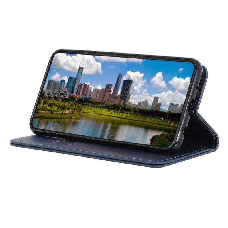 Folio-hoesje voor OnePlus 10 Pro Simone Flip Faux Verouderd Leer