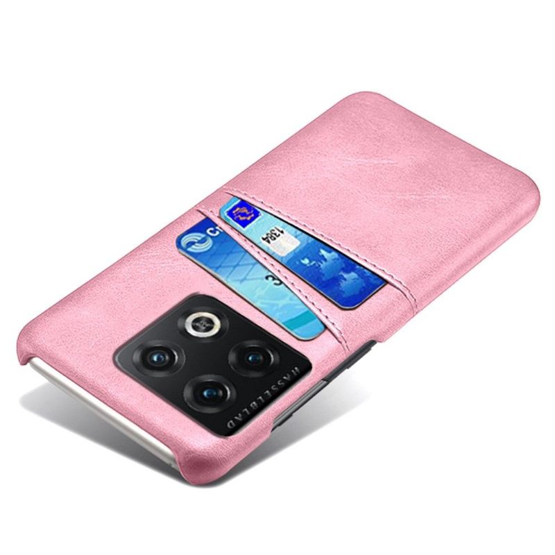 Hoesje voor OnePlus 10 Pro Kaarthouder Melodie