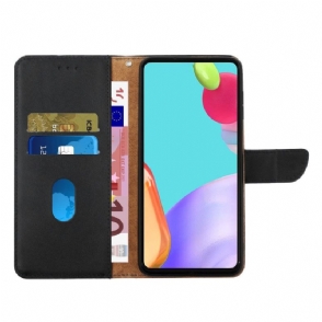Leren Hoesje voor OnePlus 10 Pro Glad Leer