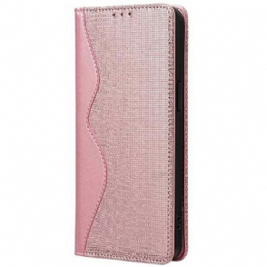 Folio-hoesje Realme C75 Rfid-bescherming Met Golvend Design