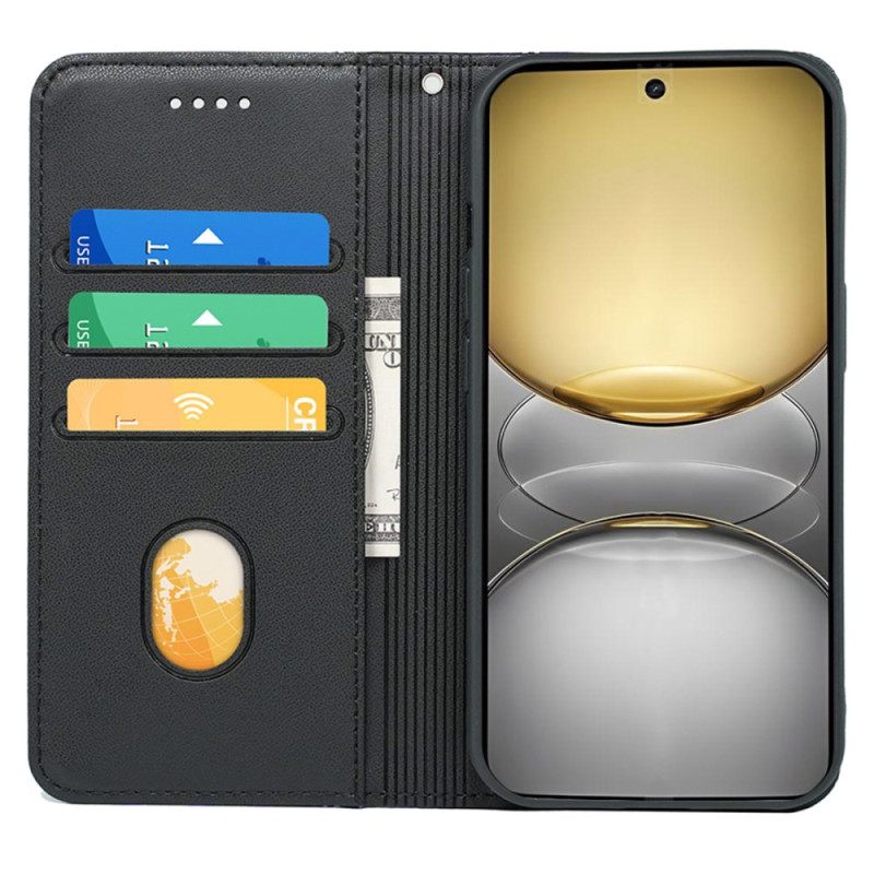 Folio-hoesje Realme C75 Telefoonhoesje Eenvoudig Met Bandje