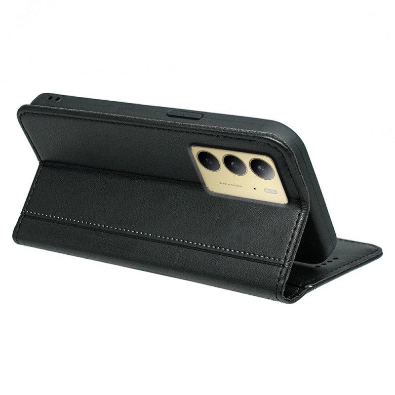 Folio-hoesje Realme C75 Telefoonhoesje Eenvoudig Met Bandje