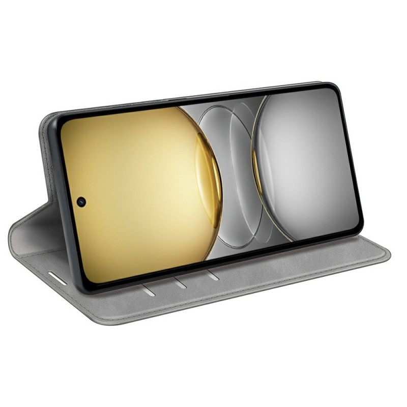 Folio-hoesje Realme C75 Telefoonhoesje Leerstijl