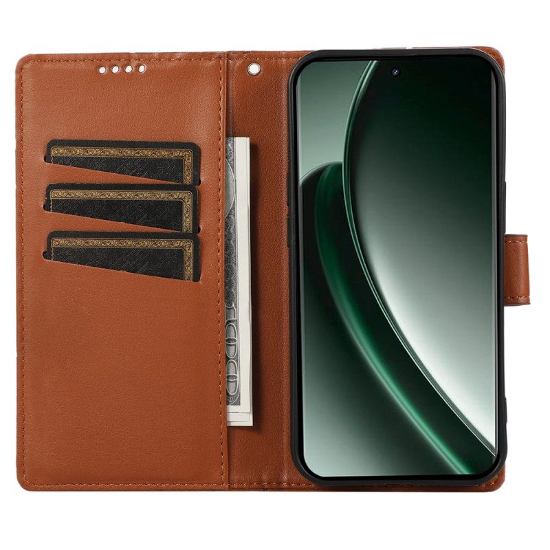 Folio-hoesje Realme C75 Telefoonhoesje Lijnen