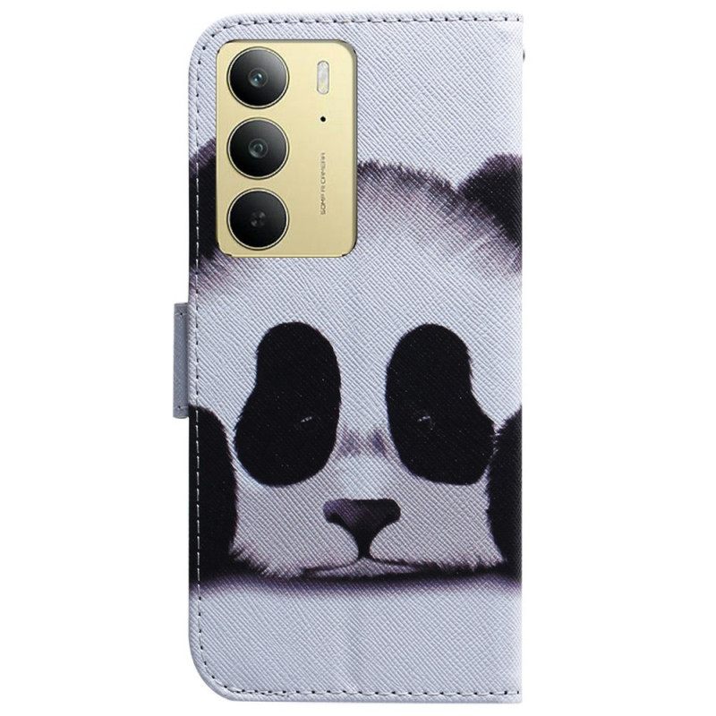 Folio-hoesje Realme C75 Telefoonhoesje Panda