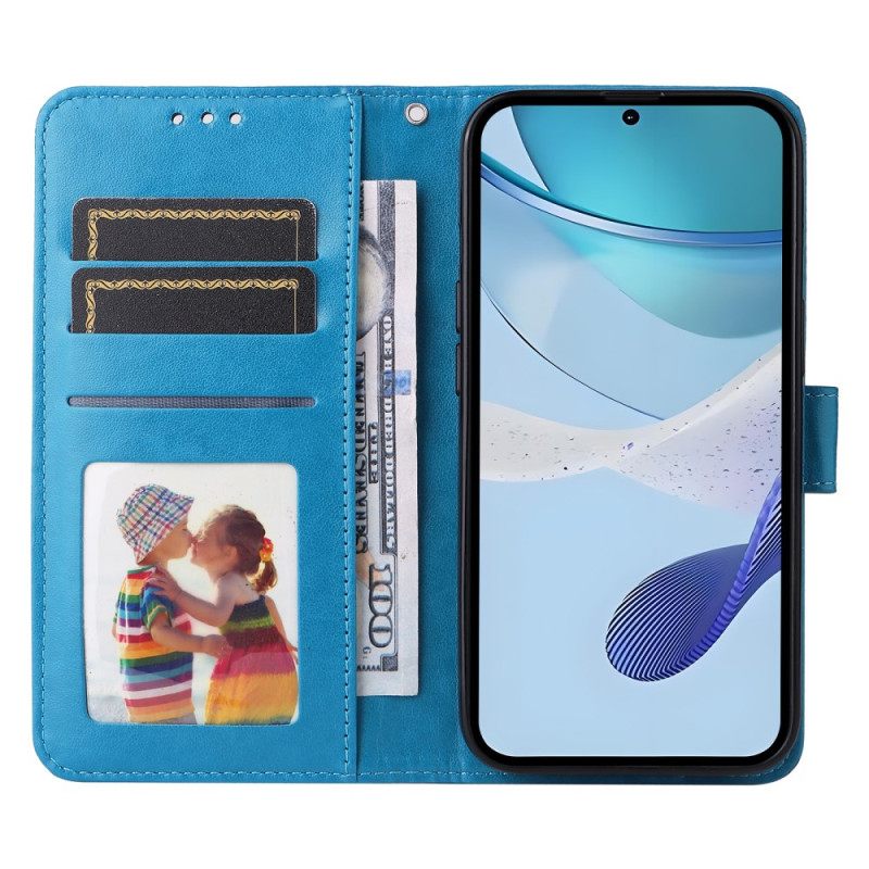 Folio-hoesje Realme C75 Telefoonhoesje Zonnebloem