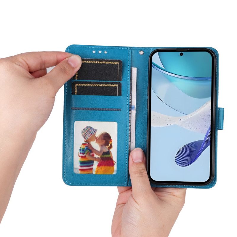 Folio-hoesje Realme C75 Telefoonhoesje Zonnebloem